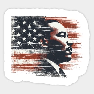 Martin luther king Sticker